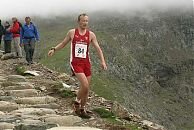 At Snowdon 2009, in Danish colours!