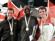 The uphill podium at Keswick