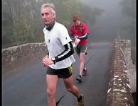 Andy sets off from Pooley Bridge