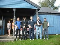 Fastest leg runners at the Comrie Hill Relays