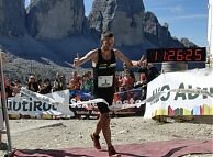 Jono wins the Drei Zinnen 2010