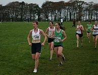 Ciara Wilson leads the pack at the Leinster Intermediates