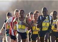 Bekele (1) in one of his previous Edinburgh visits