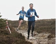 Eoin Keith leads Liam Dunne at Ticknock Winter