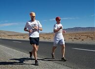 Murray (left) with Donnie Campbell