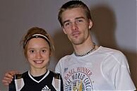 Marie-Fee Breyer and Toma Celko - Basel winners