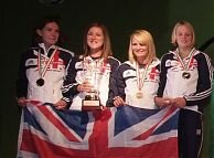 The GB girls - 2009 World Mountain Running Champions