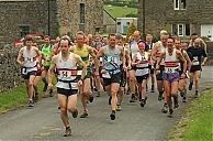 The start of the 2011 Pendle Cloughs race