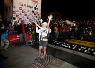 Lizzie Hawker at the 2011 UTMB 