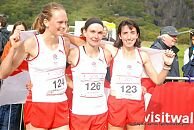 English girls' winning team