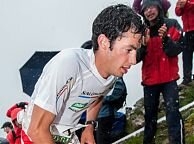 Kilian in the zone at Zegama