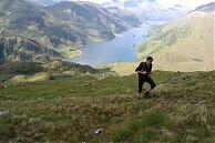 Colin above Loch Hourn