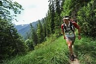 Thomas Loblanchet climbs on st.3 of the 2012 4 Trails