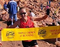 Kim Dobson on the Pikes Peak Ascent
