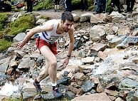 Finlay Wild chases Rob Jebb