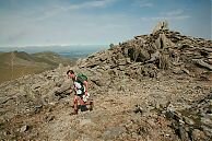 Steve Birkinshaw on stage one of the Dragons Back 