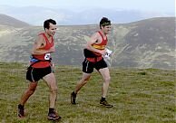 Stewart Whitlie (left) and Andy Fallas at Cutler Fell