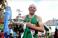 Rob Samuel with the trophy