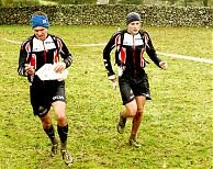 Bjorn Rydvall and Aaron Prince at the 2012 OMM