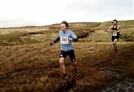 Carl Bell chases Morgan at the Nine Standards race