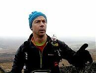 Andy Mouncey at the 2013 Spine race