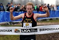 Frank Tickner wins the World Cross trials 2013